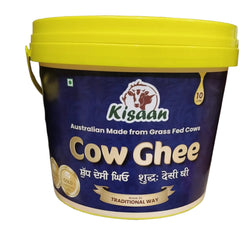 100% Pure Australian Cow Desi Ghee 10L - Kisaan
