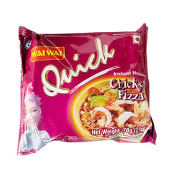 Quick Instant Noodles Chicken Pizza 70g - Wai Wai