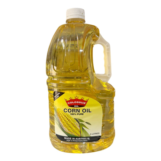 Corn Oil 100% Pure 4L - Colossus