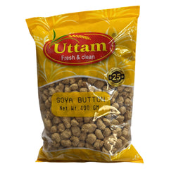 Soya Button 400g - Uttam