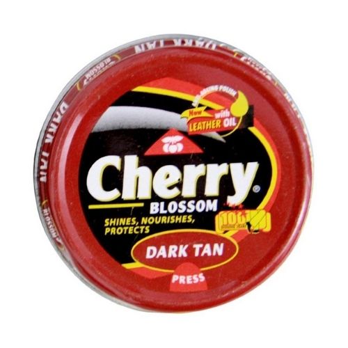 India Cherry Blossom Wax Polish Cherry Blossom Dark Tan Liquid