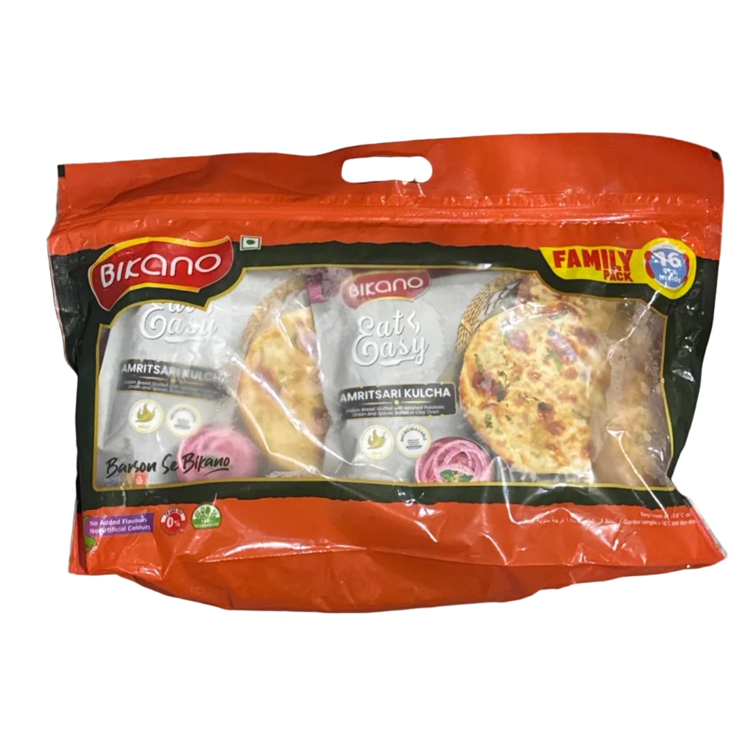 Amritsari Kulcha 1.6kg (Value Pack) - Bikano