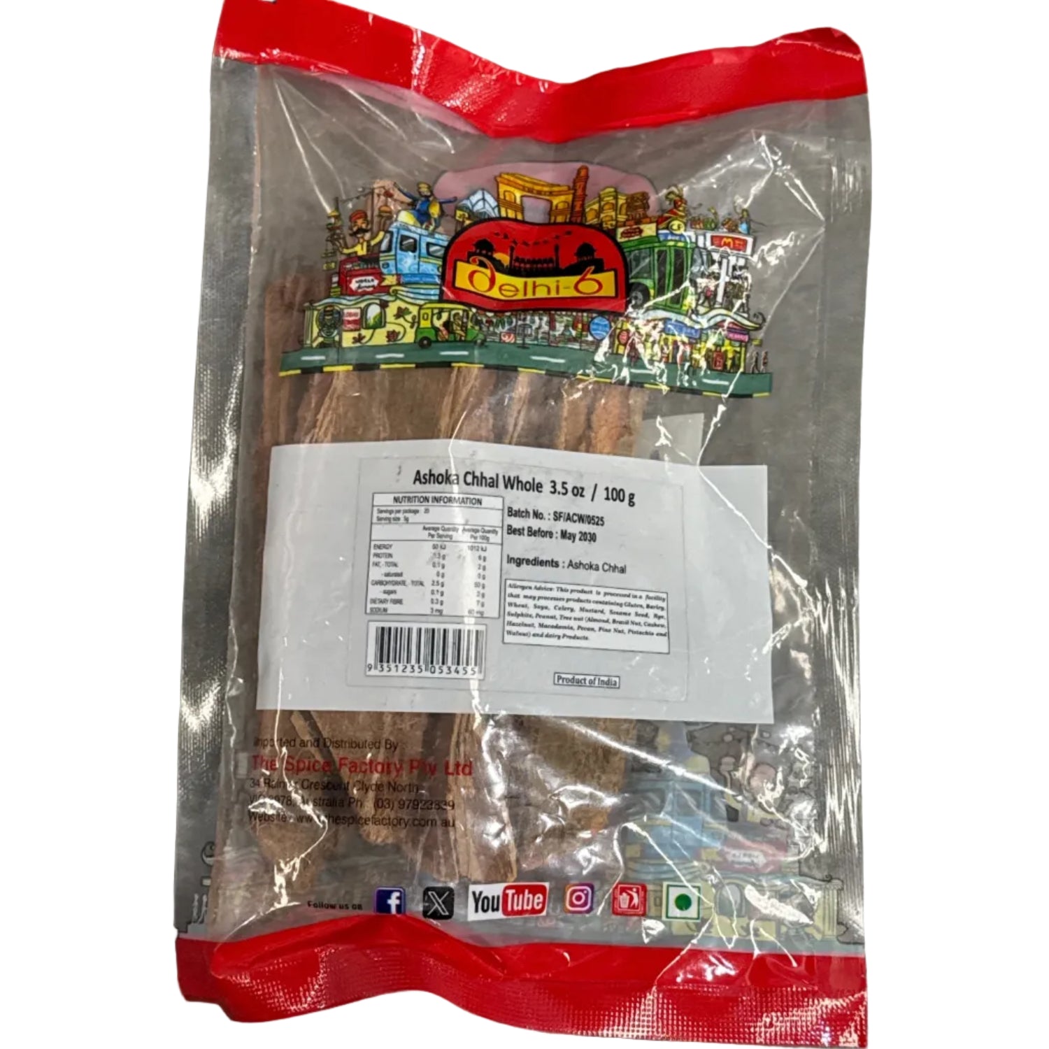 Ashoka Chall Whole 100g Delhi 6