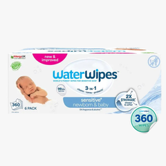 Baby & Newborn Sensitive Wipes 360 Wipes - Waterwipes