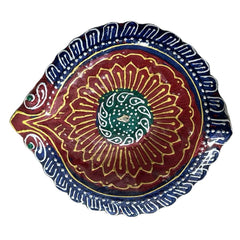 Big Decorated Diya (Design#7)