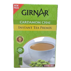 Cardamom Chai Instant Premix Tea 140g (10 Bags) - Girnar