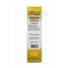 Pani Puri Masala 50g - Century