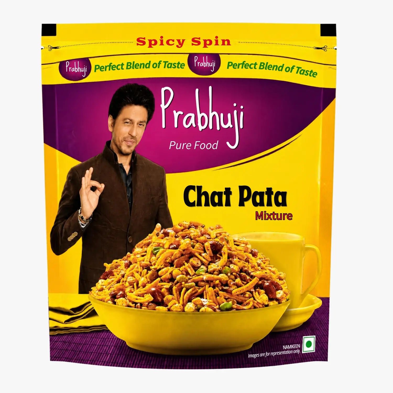 Chatpata Mixture (Spicy Spin) 400g - Prabhuji