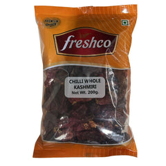 Kashmiri Chilli Whole 200g - Freshco