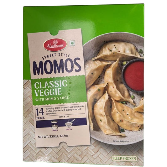 Classic Veggie Momos 14pcs (350g) - Haldiram's