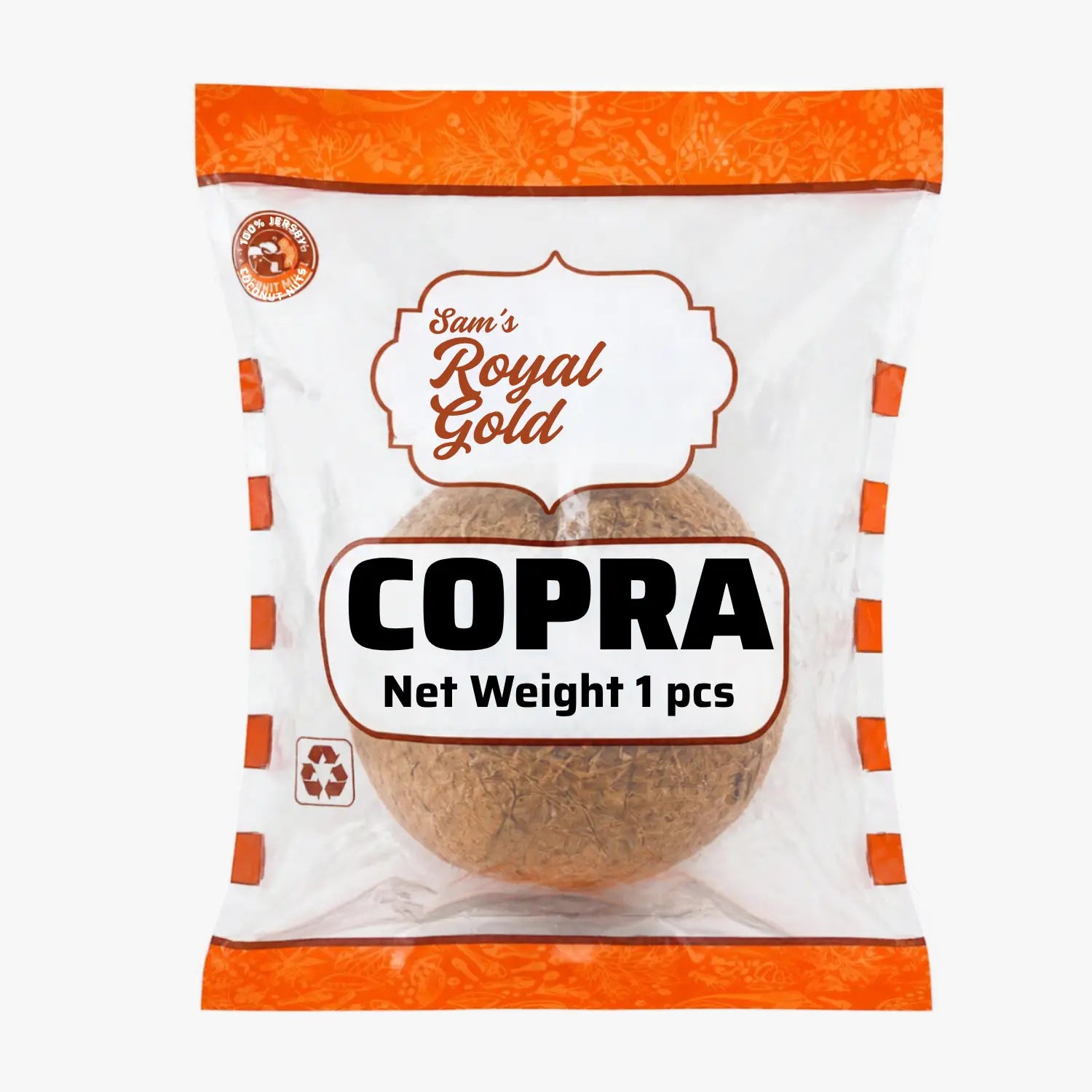 Copra Dry Coconut 1Pc - Sam's Royal Gold