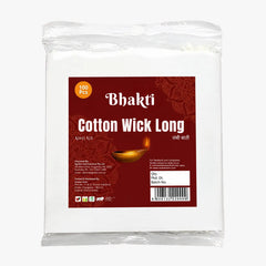 Cotton Wick Long 100pcs - Bhakti