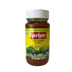 Cut Mango Pickle 300g (wo garlic) - Priya