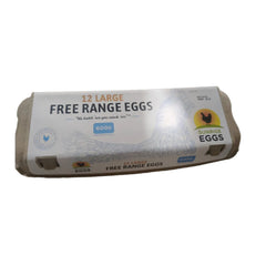 Free Range Eggs 12 Large Sunrise Egg