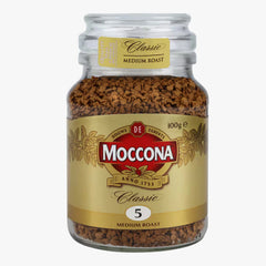 Freeze Dried Instant Coffee Classic Medium Roast 100g - Moccona