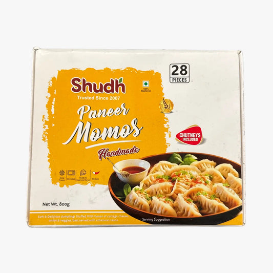 Frozen Paneer Momos 28pcs - Shudh