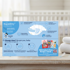 Ultra Dry Nappies Boys Size 3 (6-11Kg) 90 Nappies - Huggies