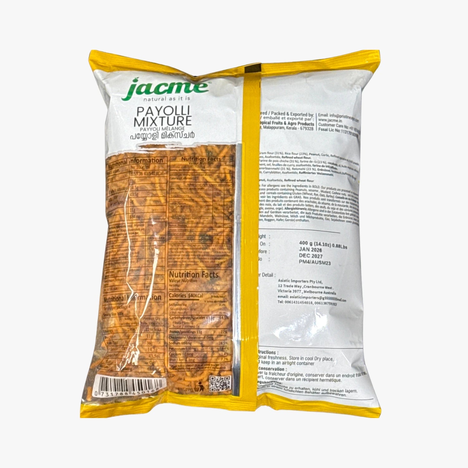 Jacme Payyoli Mixture 400g