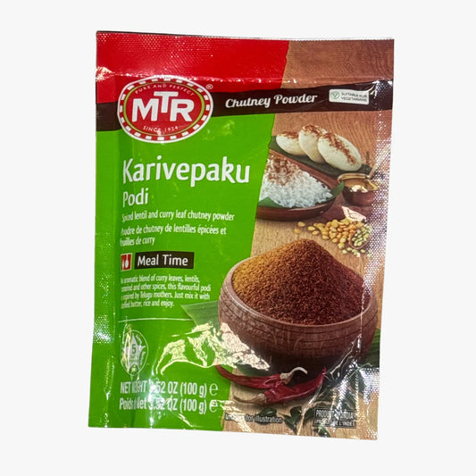 Karivepaku Podi Chutney Powder 100g - MTR