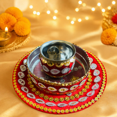 Karwa Chauth Festive Thali Set - 04