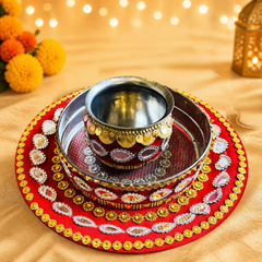 Karwa Chauth Festive Thali Set - 04