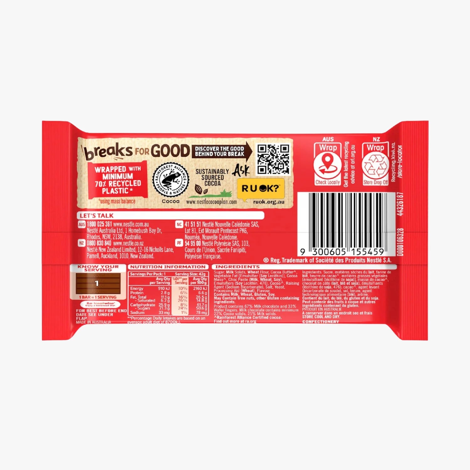 KitKat Chocolate Bar 42g