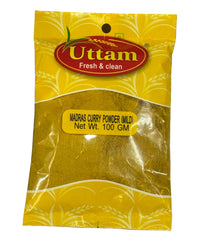 Madras Curry Powder (Mild) 100g - Uttam