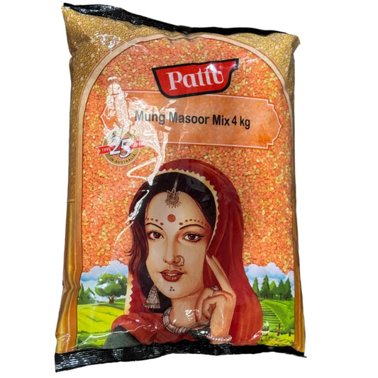 Moong Masoor Mix 4kg - Pattu