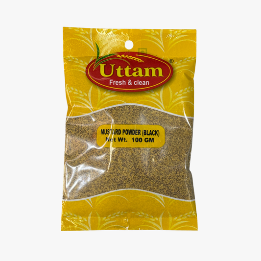 Mustard Seeds Powder (Black) 100g - Uttam