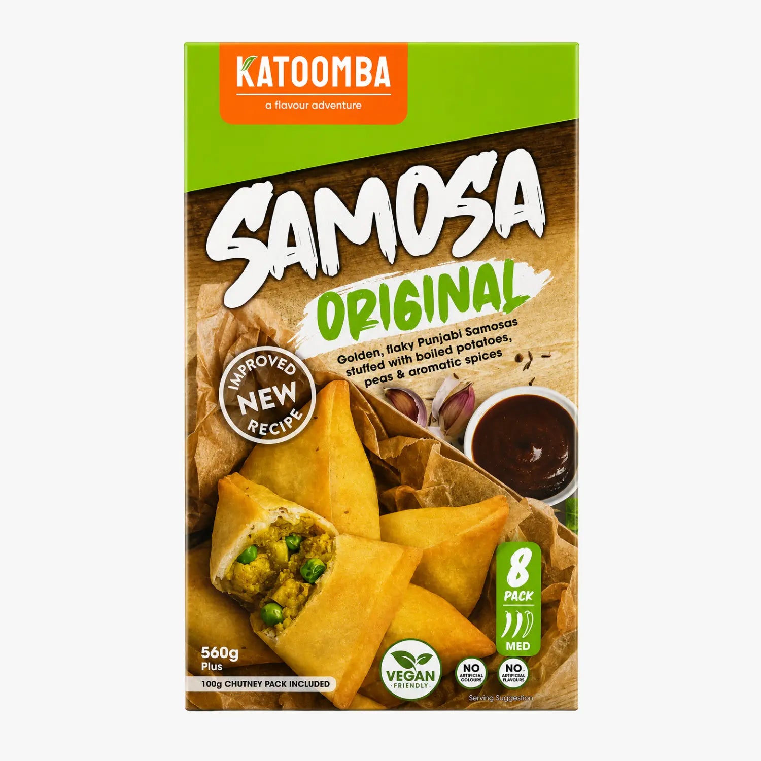 Original Punjabi Samosa 8pcs 660g - Katoomba