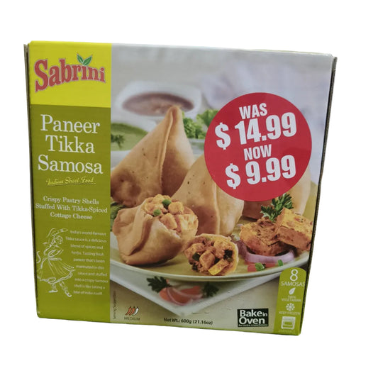Paneer Tikka Samosa 600g (8pcs) - Sabrini