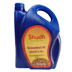 Peanut Oil 5 Ltr - Shudh