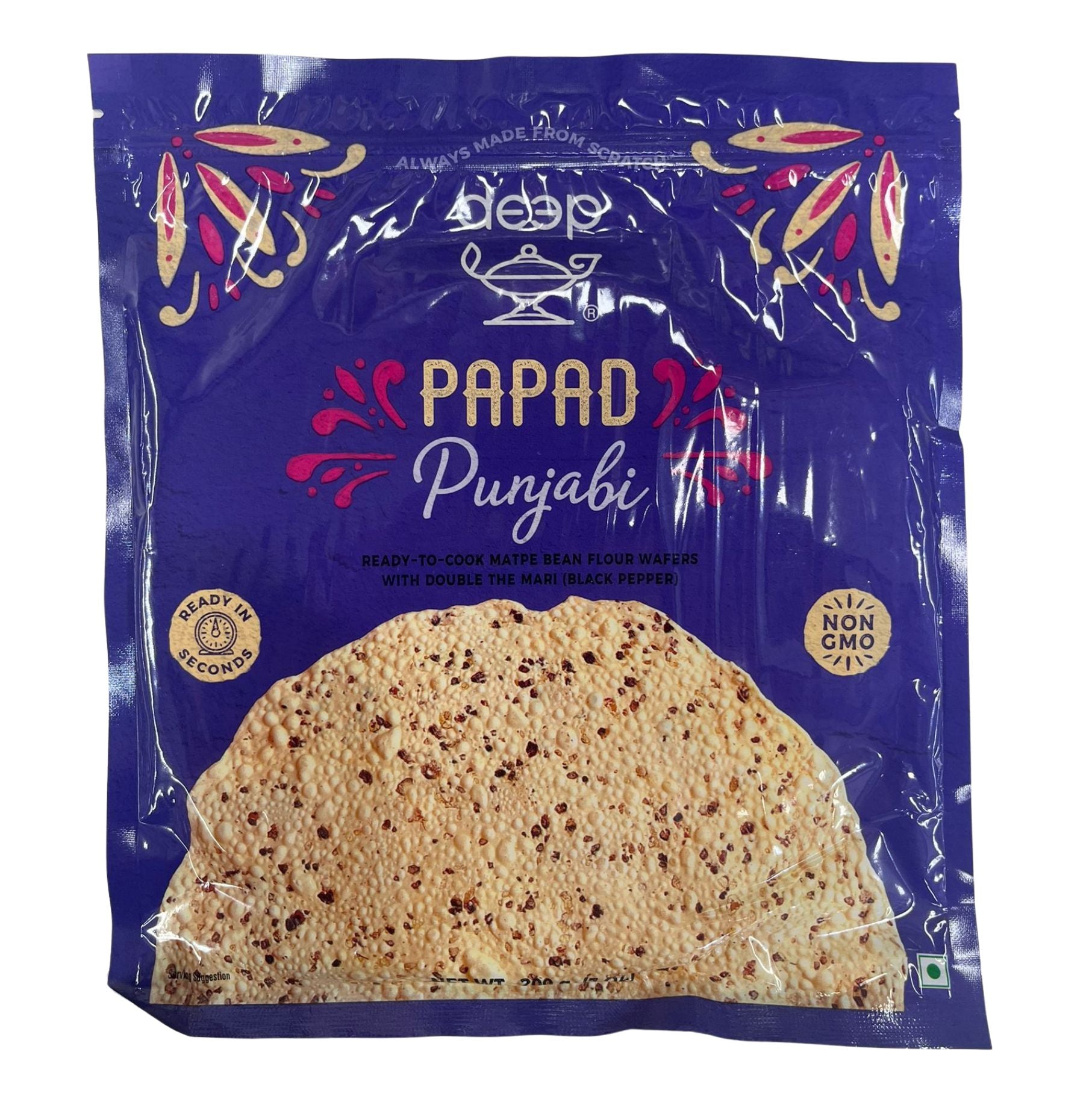 Punjabi Papad 200g - Deep