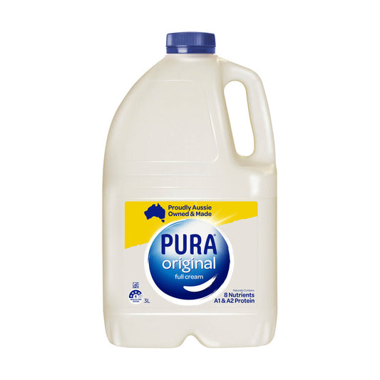 Full Cream Milk 3L - Pura
