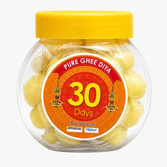 Pure Ghee 30 Days Pooja Diya
