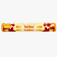 Red Rose Floral Incense Sticks - Tulasi