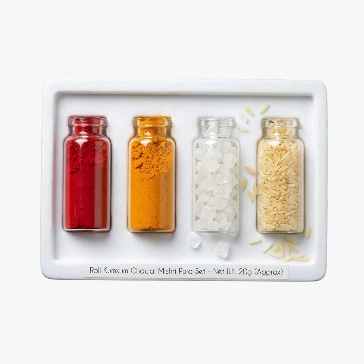 Roli Kumkum Chawal Mishri Set 1