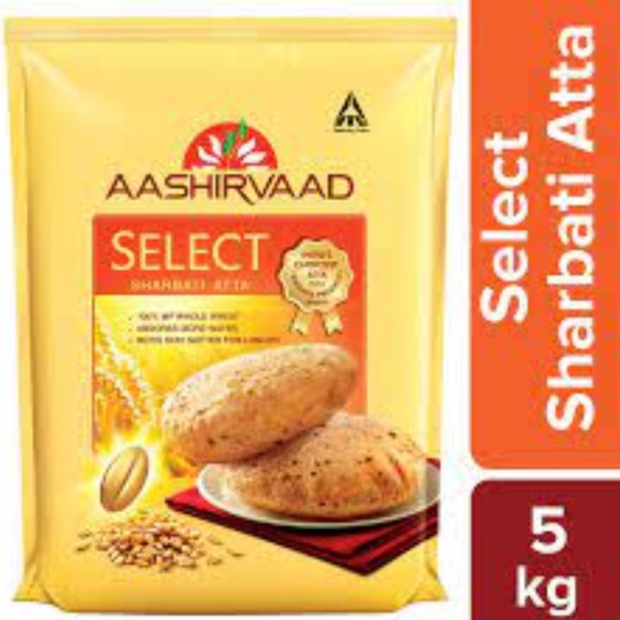 Select Atta (Wheat Flour) 5kg - Aashirvaad