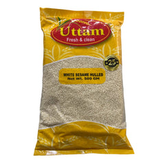 Sesame Seeds Hulled (til) 500g - Uttam