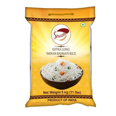 Shudh Extra Long Indian Basmati Rice 5kg