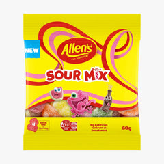 Sour Mix Lollies 60g - Allen's