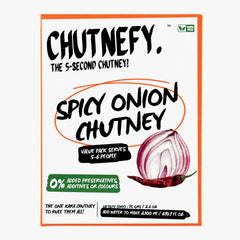 Spicy Onion Chutney 75g - Chutnefy
