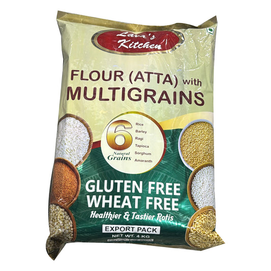 Gluten Free Multigrain Atta 4kg - Lata Kitchen
