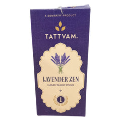 Lavender Zen Luxury Dhoop 20 Sticks - Tattvam