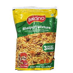 Bhelpuri Mixture 300g with 3 Chutney Inside 150g - Bikano