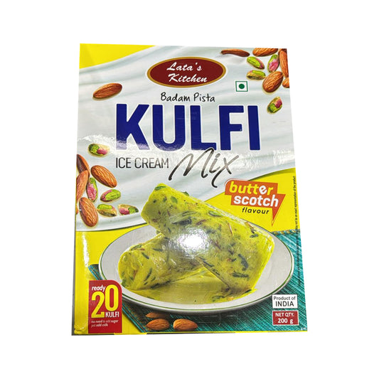 Badam Pista Kulfi Mix 200g (Butter Scotch Flavour) - Lata Kitchen