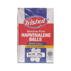 Absolute Pure Naphthalene Balls 200g - Trishul