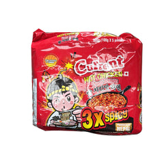 Noodles 3x Spicy Hot Chicken Flavor Ramen 500g - Current