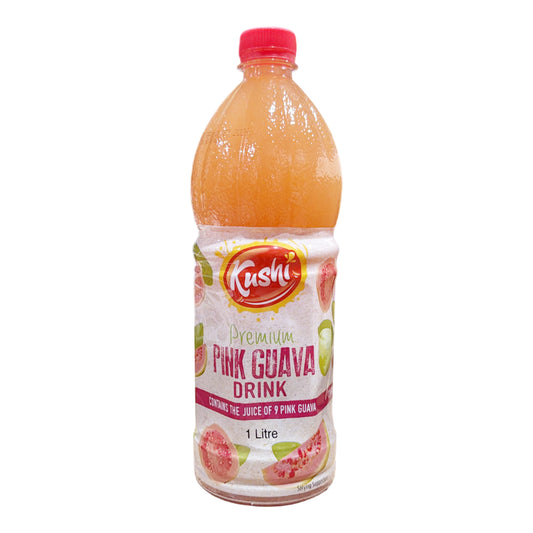 Pink Guava Drink 1 Liter - Kushi