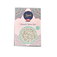 Round Cotton Jyot 40pcs - Jyoti